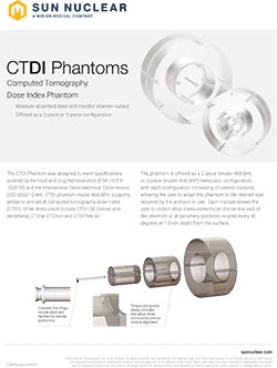 CTDI Phantom Datasheet