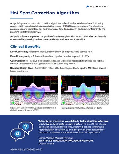 Adaptiiv v2.0 Improved Hotspot Correction Brochure