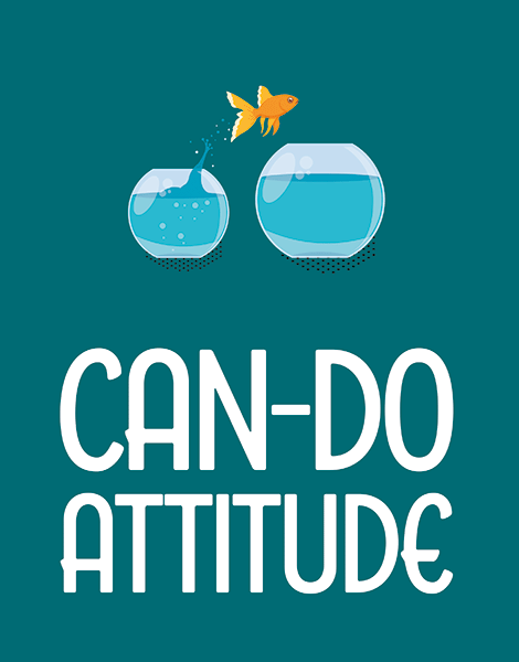 Can Do Attitude - Xiel Company Values no1