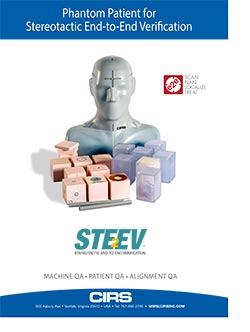 Stereotactic End-to-End Verification Phantom Datasheet