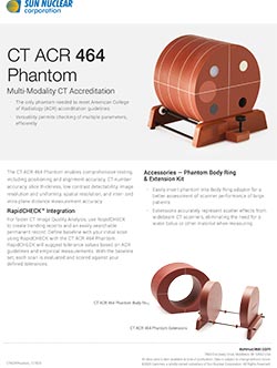 CT ACR 464 Phantom Datasheet