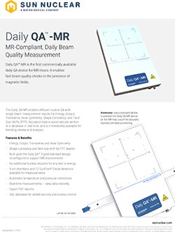 Daily QA-MR Datasheet