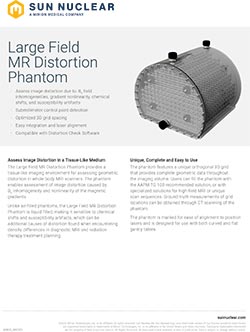 Large Field MRI Distortion Phantom Datasheet