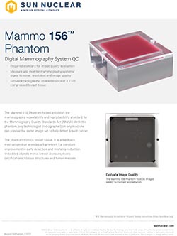 Mammo 156 Phantom Datasheet