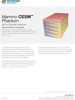 Mammo CESM Datasheet